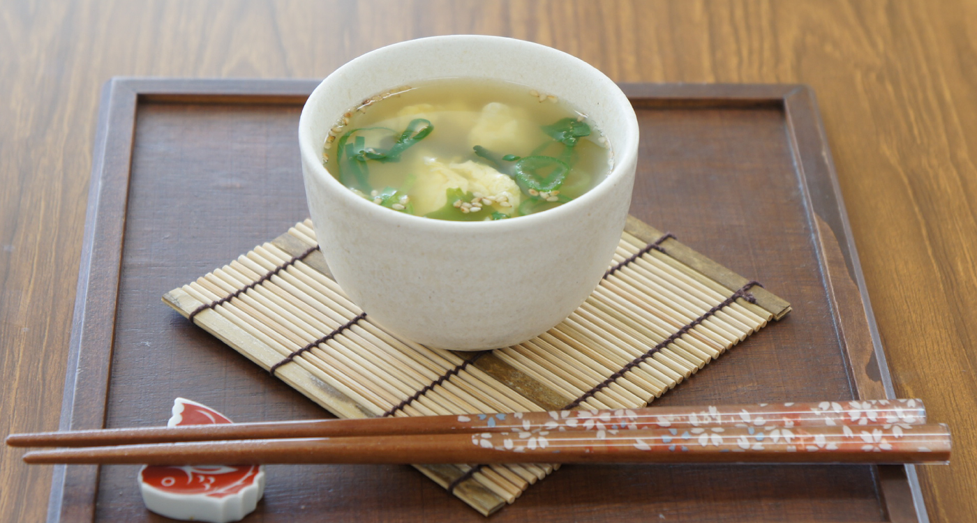 和風たまごスープ